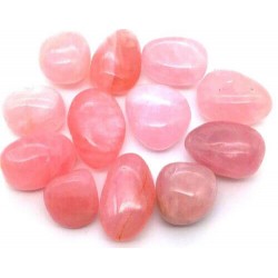 Cuarzo rosa rodados